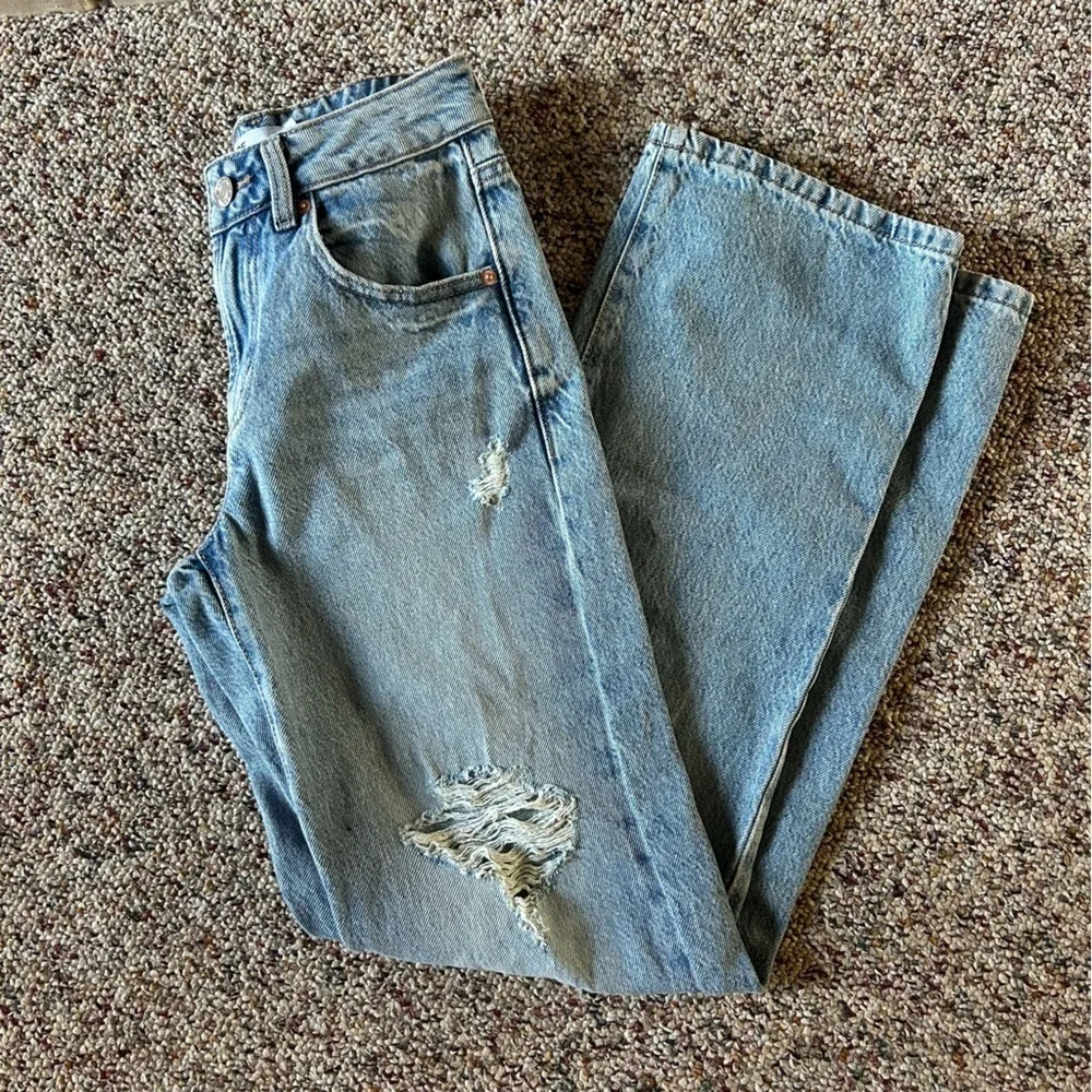 Garage denim distressed